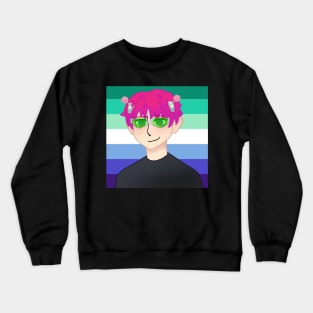 Saiki Gay Pride Crewneck Sweatshirt